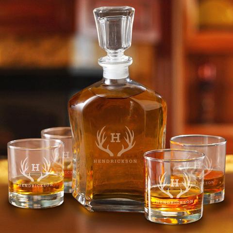 Personalized Decanter Set