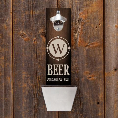 Wall-Mounted Bottle Opener