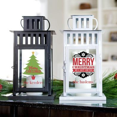 Personalized Christmas Lanterns