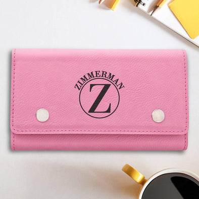 Personalized Card & Dice Set – Pink