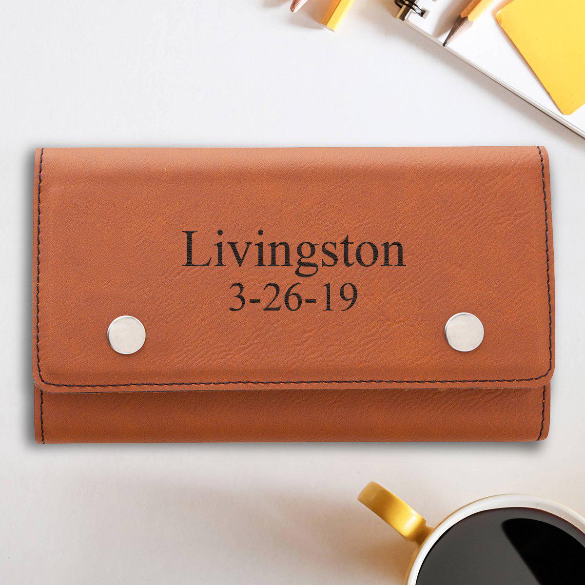 Personalized Card & Dice Set – Rawhide