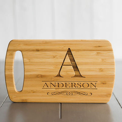 Personalized Easy Carry Cutting Board
