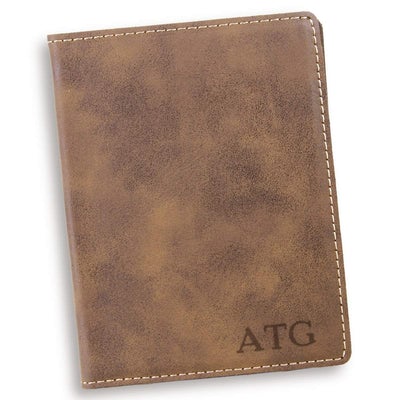 Personalized Rustic Passport Holder
