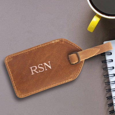 Personalized Barranca Canyon Luggage Tag