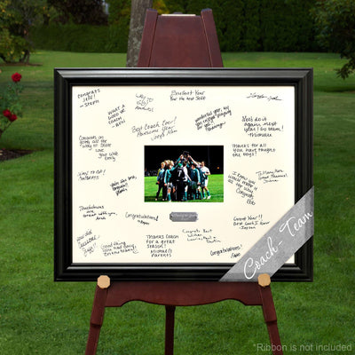 Personalized Team, Coach, Teacher Signature Frame