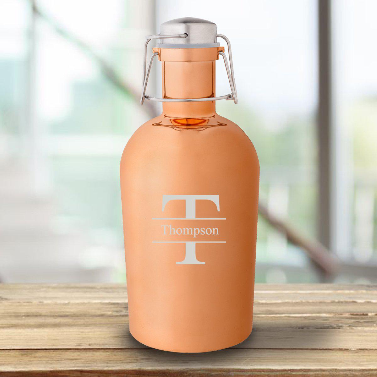 Personalized Copper Growler