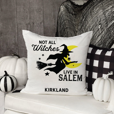 Personalized Haunted Halloween Throw Pillows (insert included)