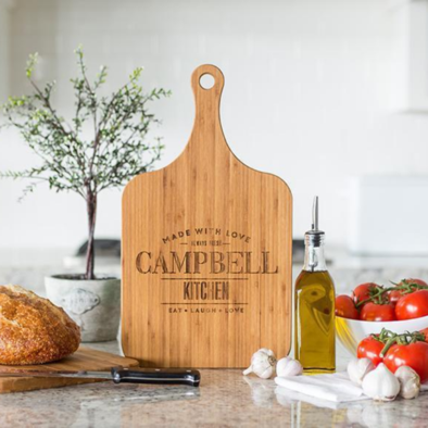 Personalized Handled Serving Boards (Modern Collection)- XL