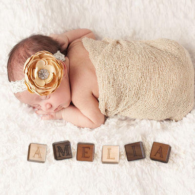 Personalized Baby Name Blocks