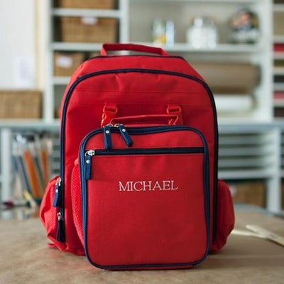 Personalized Kids Lunch Bag & Backpack Bundle