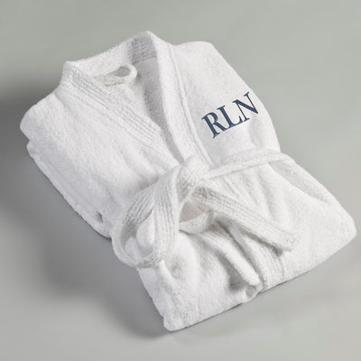 Personalized Men’s Embroidered Bathrobe