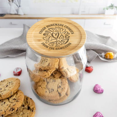Personalized Valentine’s Cookie Jars