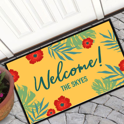 Personalized Summer Doormats