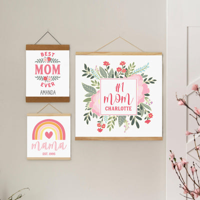 Personalized Mother’s Day Hanging Canvas Prints