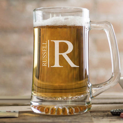 Personalized Beer Mug 25 oz.