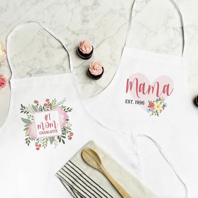 Personalized Mother’s Day Aprons