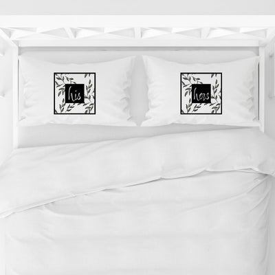 Romantic Couples Pillowcases – Set of 2