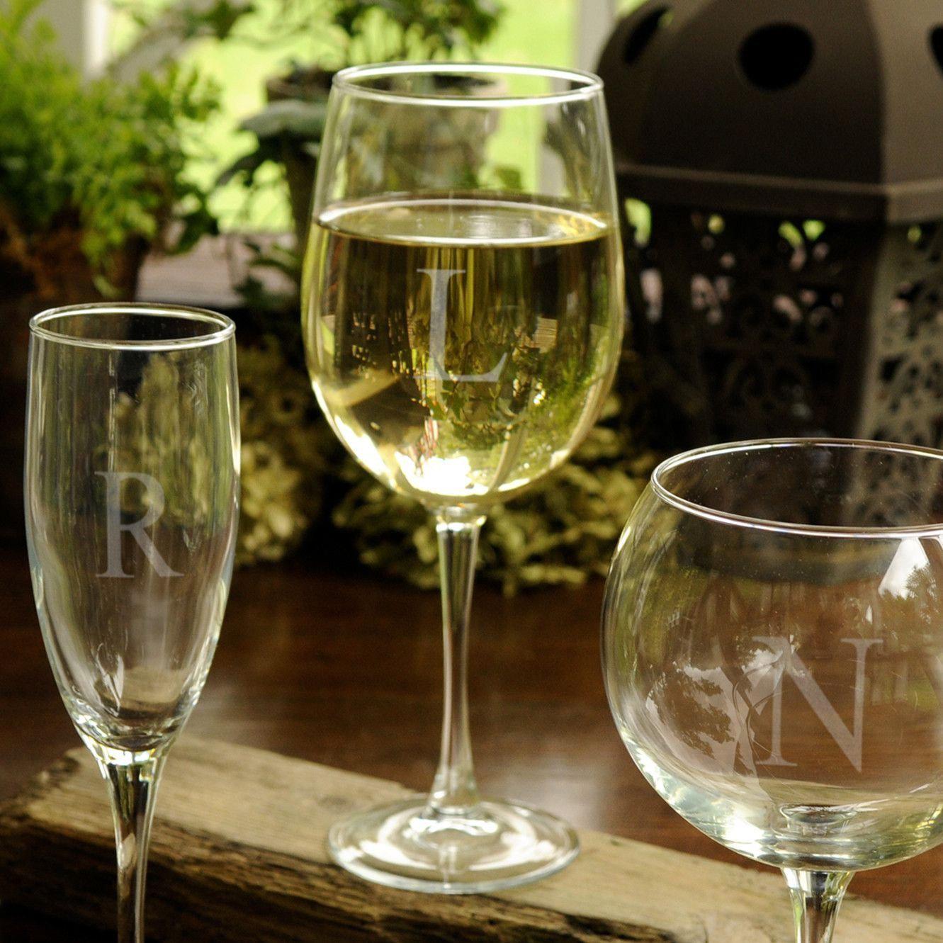 Personalized White Wine Glass – 19 oz.