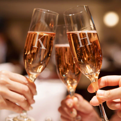 Personalized Toasting Glass