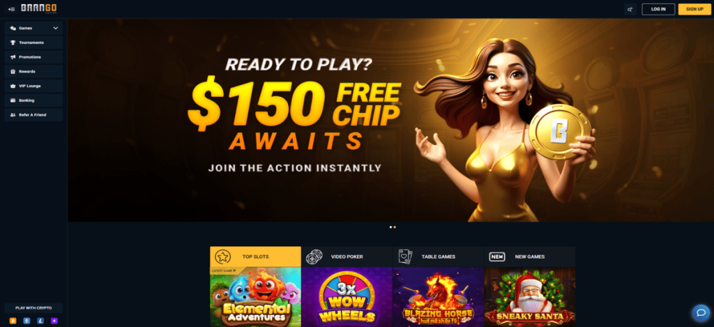 Brango  - No KYC Casino
