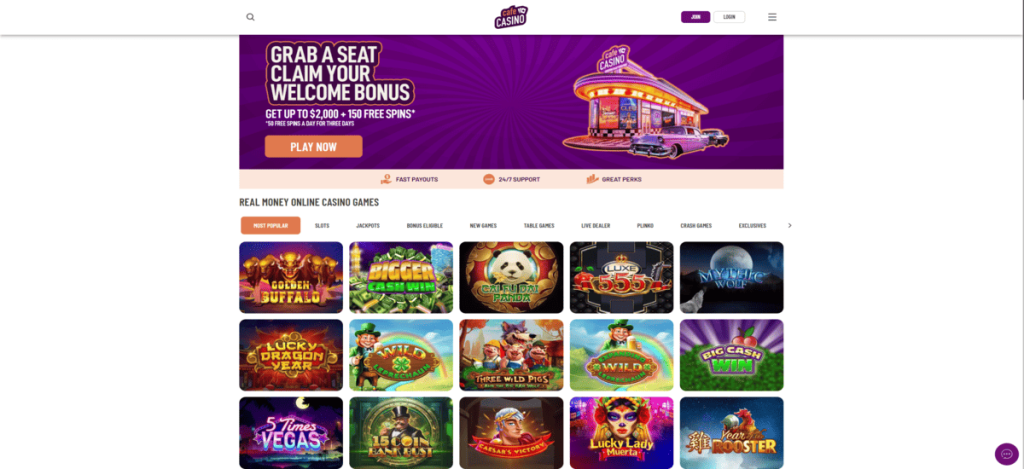 Cafe Casino no kyc