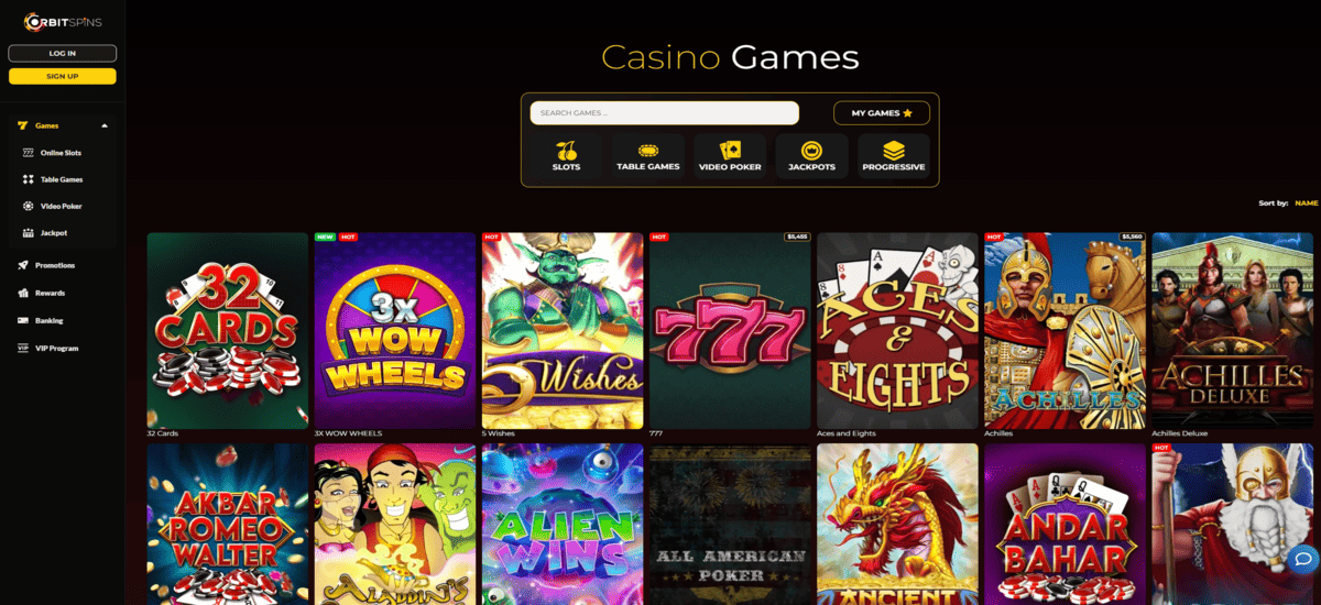 Orbit Spins Casino