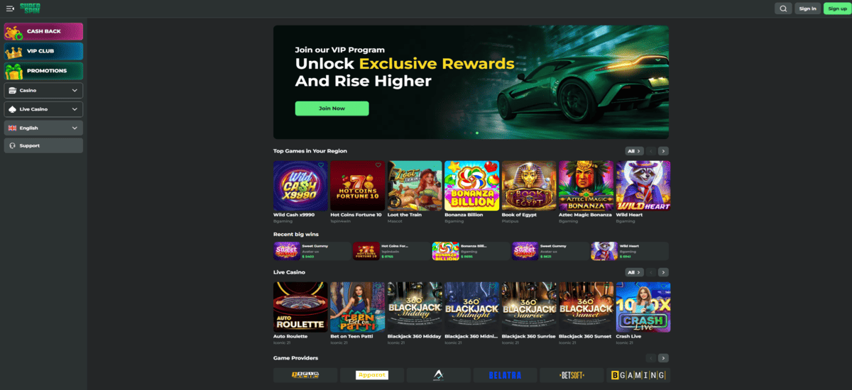 Super Spin Casino