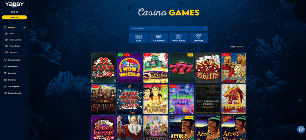 Yabby - no kyc casino