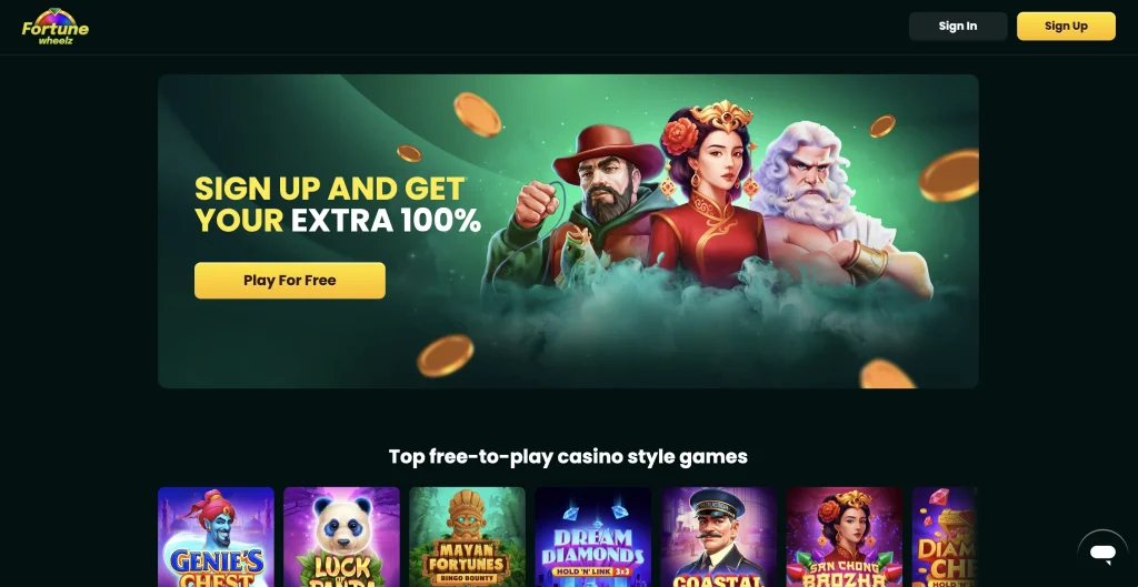 Fortune Wheelz - instant withdrawal casino