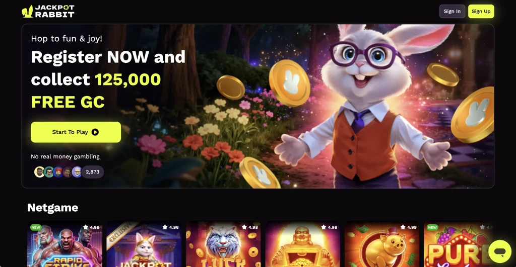 JackpotRabbit - best fast payout casino online