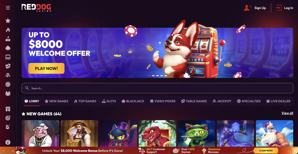 Red Dog - Crypto Casino