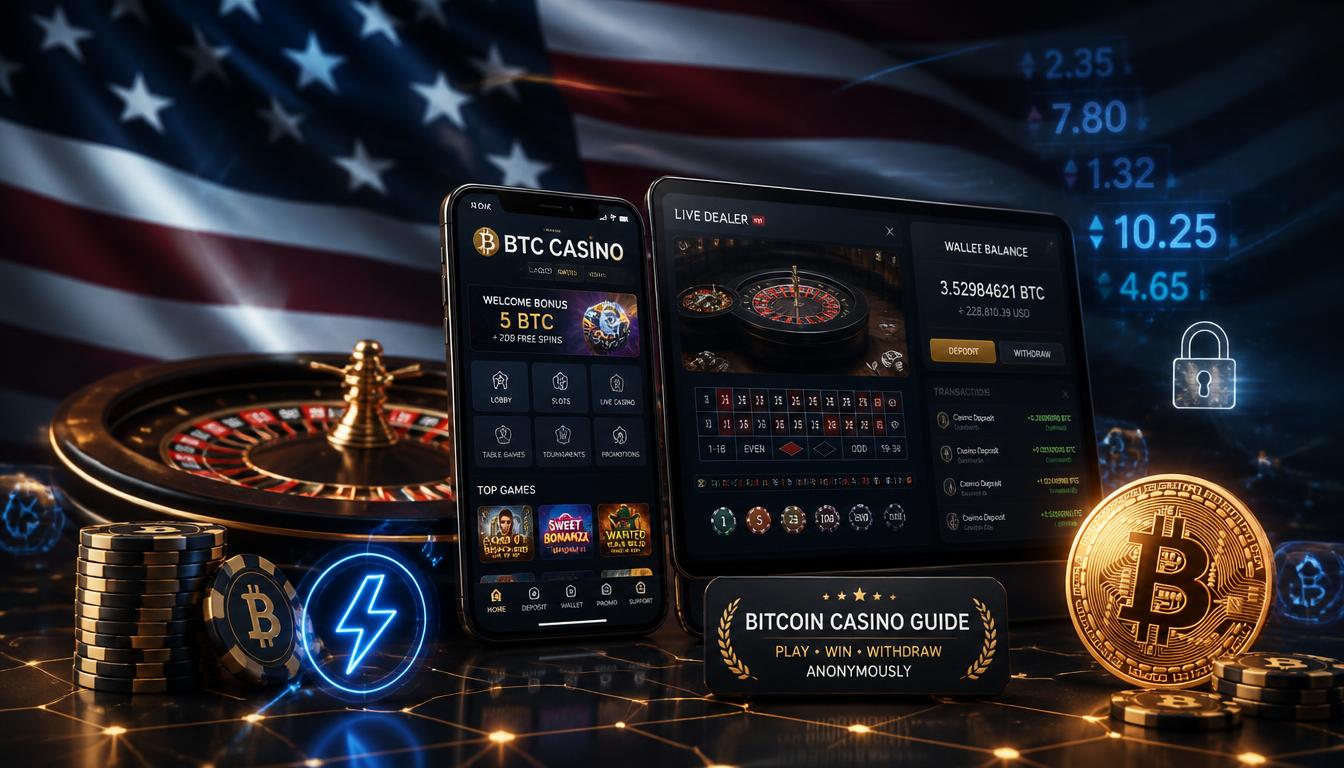 Best bitcoin casinos for US players compared