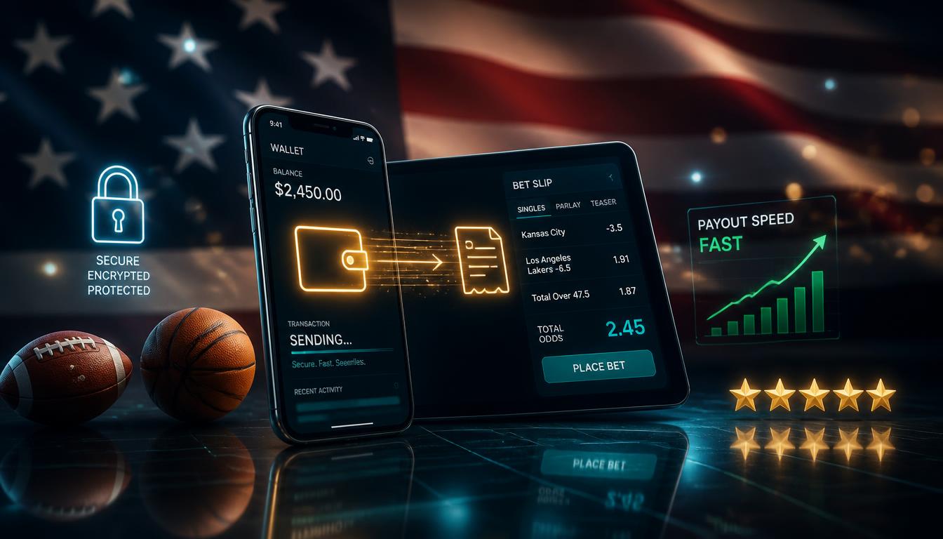 PayPal betting sites in the US compared on fees and payout times