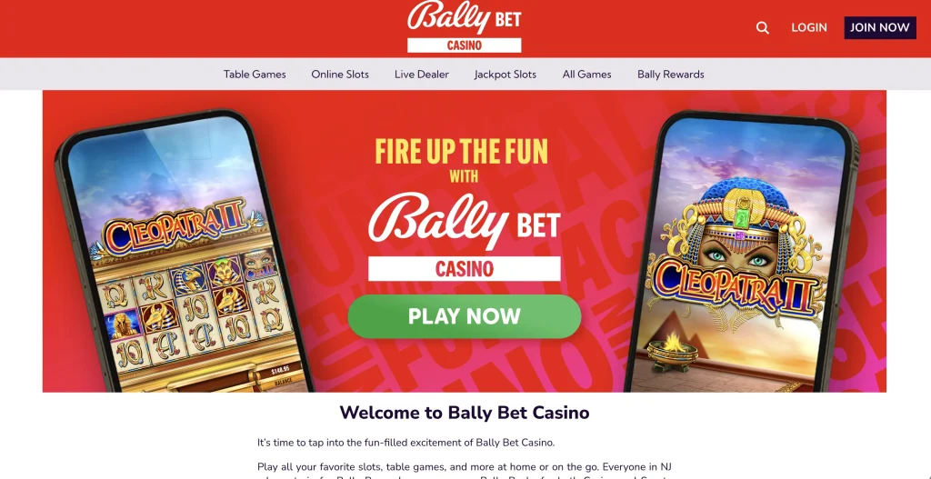 Bally Bet Casino for Real Money