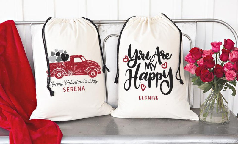 Personalized Valentine’s Day Jumbo Gift Bags