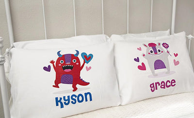 Personalized Kids’ Love Themed Pillowcases