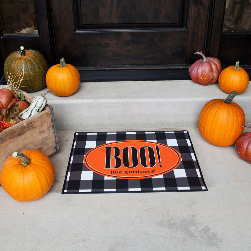 New Personalized Halloween Door Mats