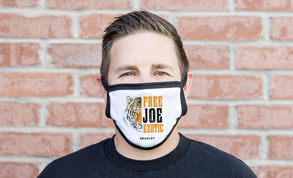 Personalized Reusable Face Coverings – Joe Exotic Collection