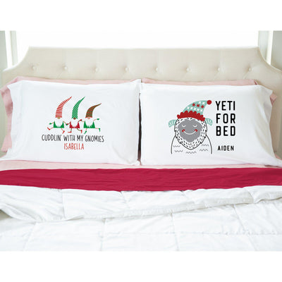 Personalized Kids’ Christmas Pillowcases
