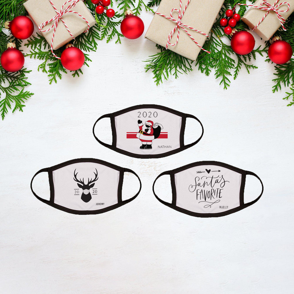 Personalized 2020 Christmas Face Coverings