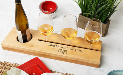 Personalized Wine Serving Tray