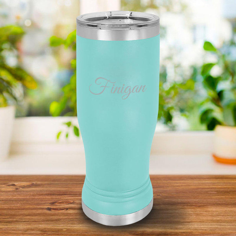 Personalized 20oz. Mint Insulated Pilsner