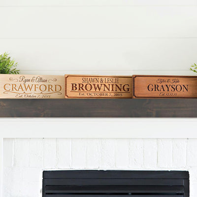 Personalized House Signs (5×15)