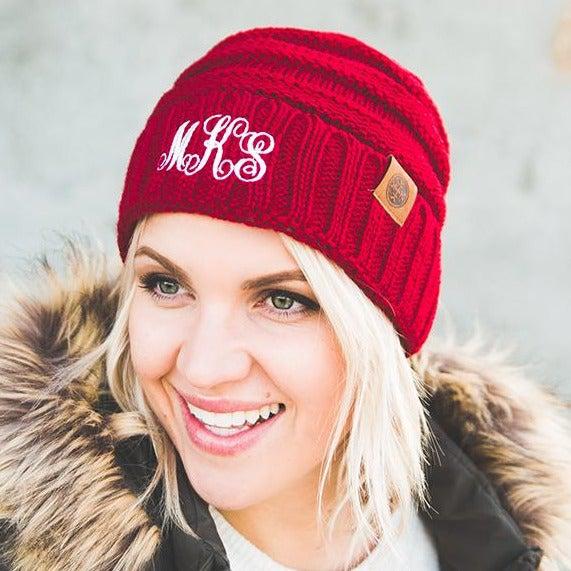 Women’s Personalized Beanie Hats
