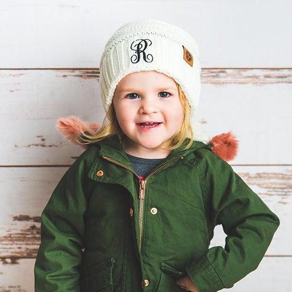 Kids Personalized Beanie Hats