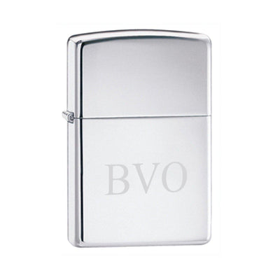 Custom Zippo High Polish Chrome Lighter