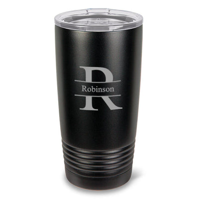 Personalized 20oz. Black Double Wall Insulated Tumbler