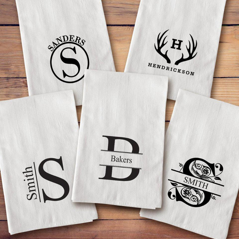 Personalized Classic Cotton Tea Towels
