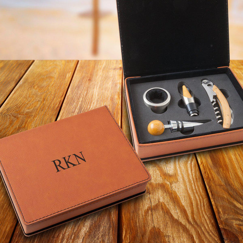 Rawhide 4 Piece Wine Tool Set