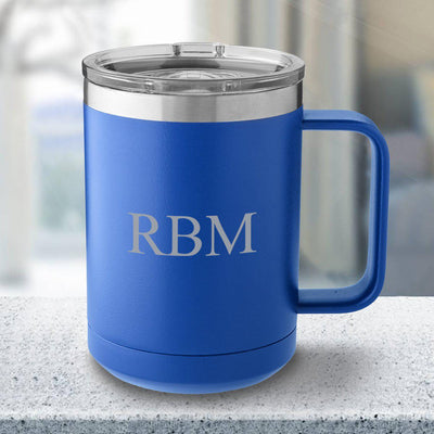 Personalized 15 oz. Tumbler Mug – Royal Blue